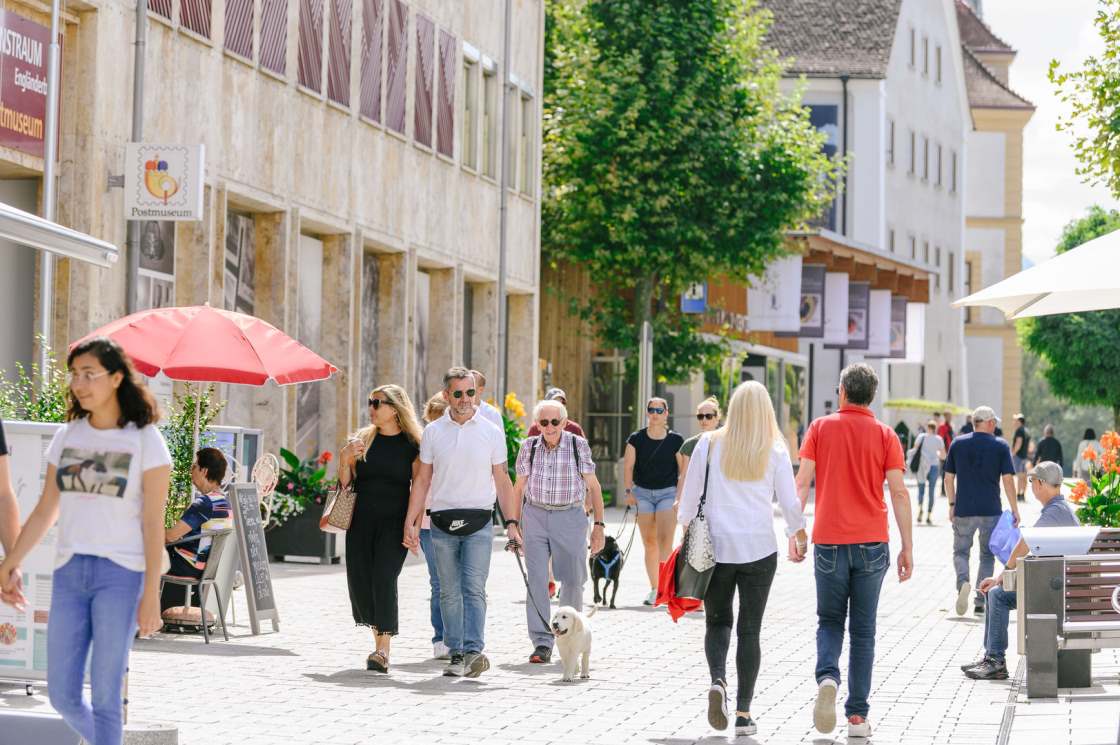 City stroll through Vaduz
