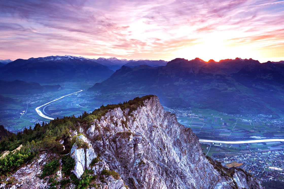 Escursionismo Alpi Liechtenstein