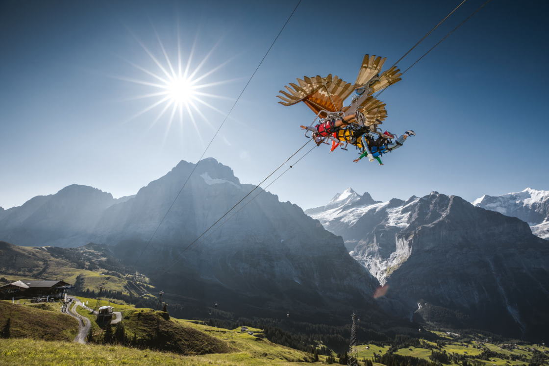 Alpen Erlebnis Grindelwald First Flieger