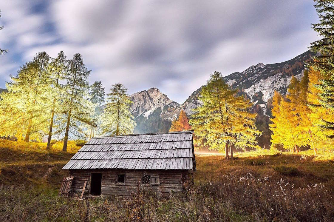 Les plus beaux points de vue de Slovénie, points de vue photographiques en automne