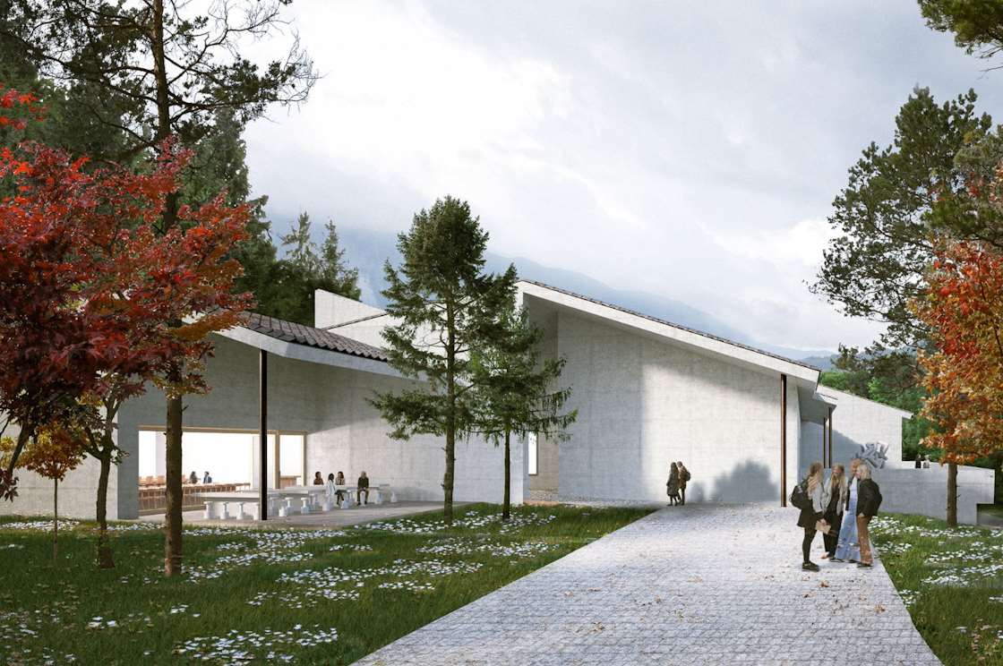 Lah Contemporary Museum in Bled