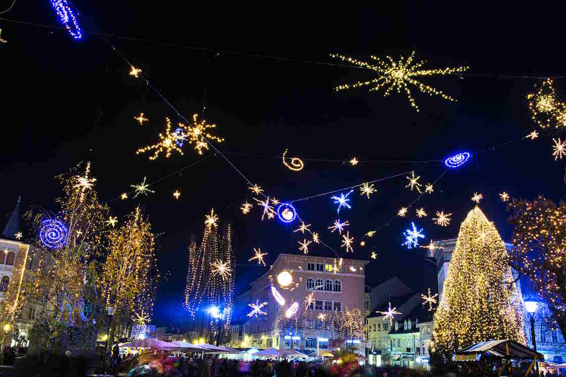 Winterurlaub in Slowenien, Adventszeit in Ljubljana