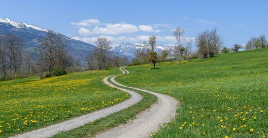 Wandern Alpen Liechtenstein