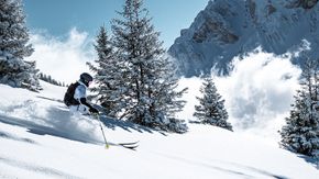 La Clusaz ski resort in the French Alps