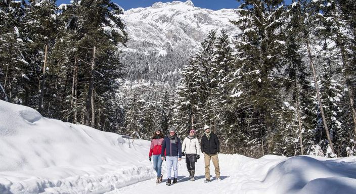 escursioni invernali nelle alpi tirolesi