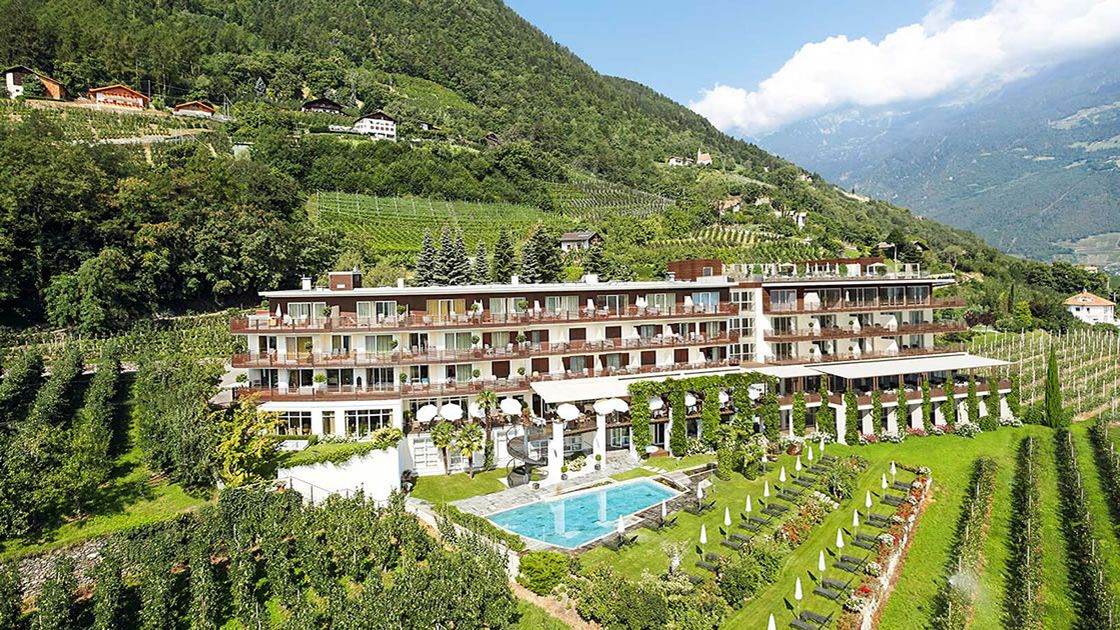 Hotel benessere in Alto Adige Giardino Marling Alto Adige