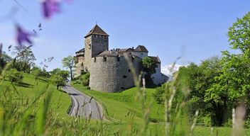 randonner sur le chemin du Liechtenstein
