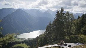 randonnée dans le Tyrol au lac Achensee