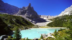 Wandern zum See_Cortina d’Ampezzo