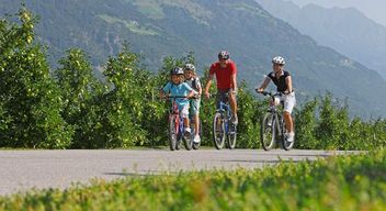 Vacances à vélo dans le Tyrol du Sud à l'Alpwellhotel Burggräfler