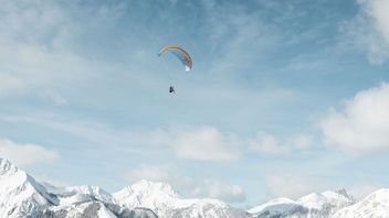 Paragliding over the Achensee