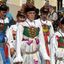 Parade and folk festival, Val Gardena in costume