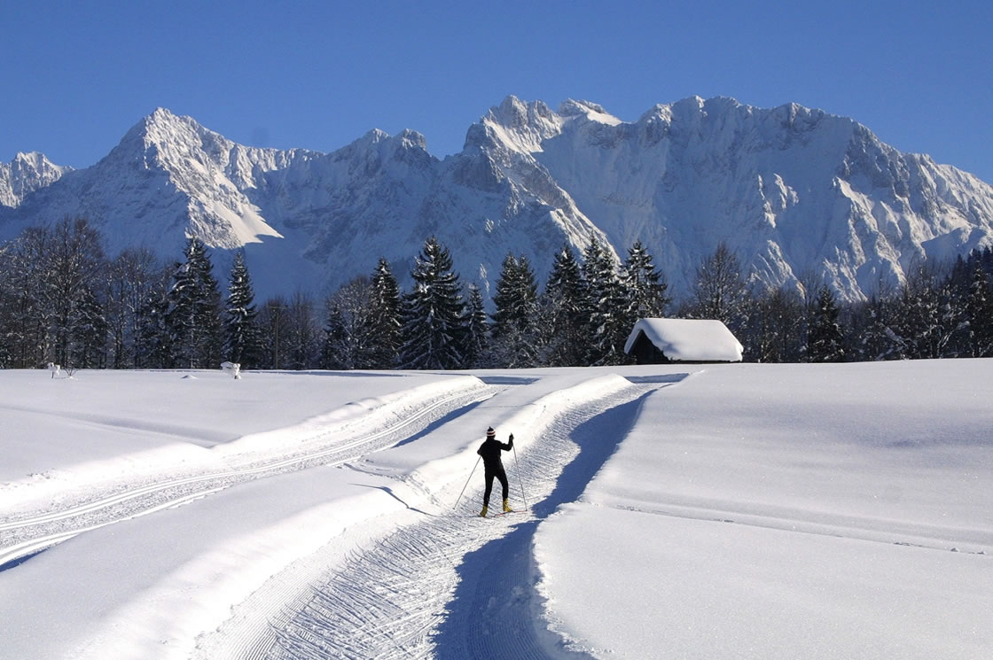 Winterurlaub in den Bergen_Karwende Alpen_Deutschlandl