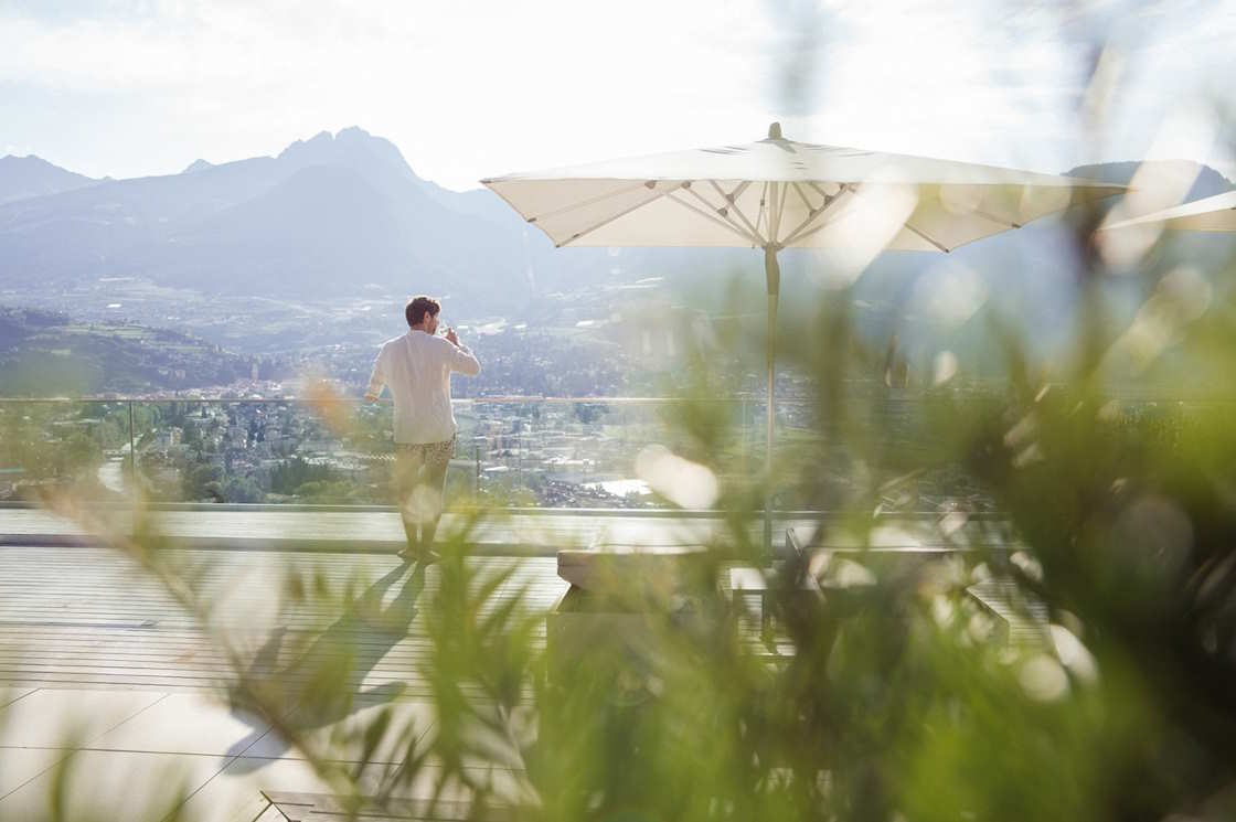 Urlaub Südtirol Basenkur im Hotel Giardino Marling
