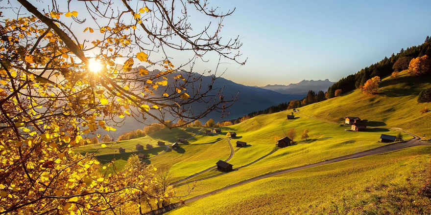 Herbstwanderung auf dem Liechtensteinweg