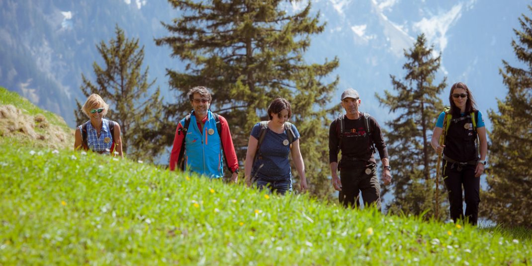 wandern mit Bergführer in Liechtenstein
