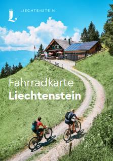 Tourenkarte Radwege Liechtenstein