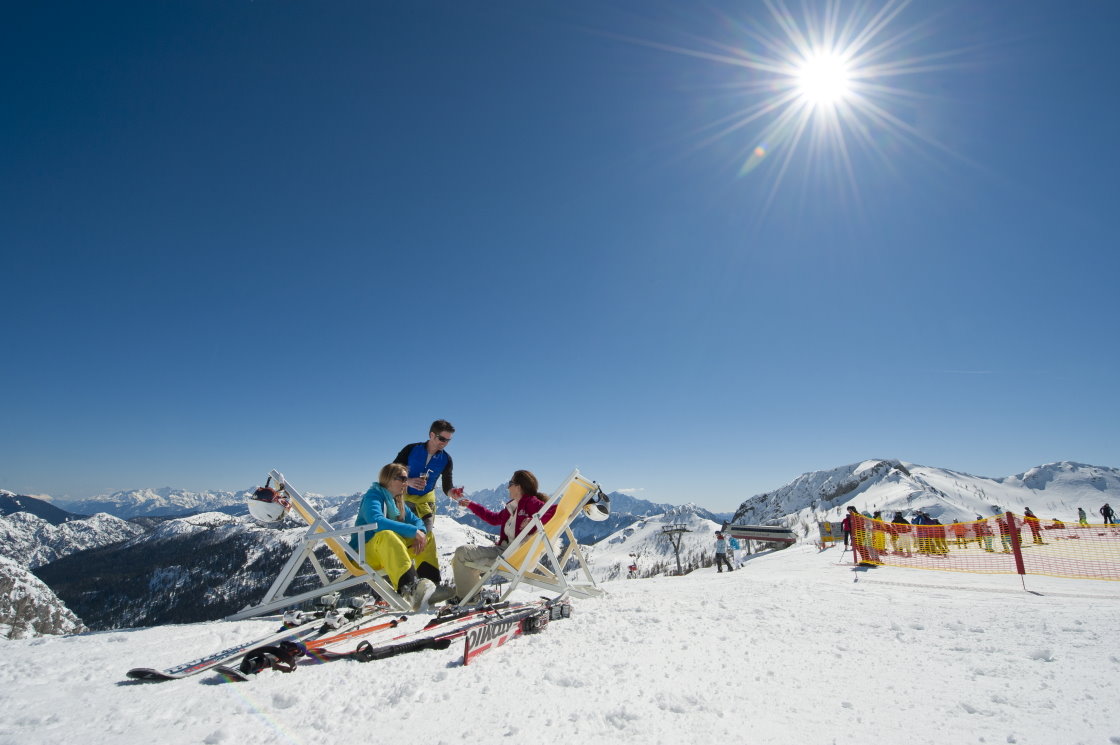 Sun ski in Austria Carinthia