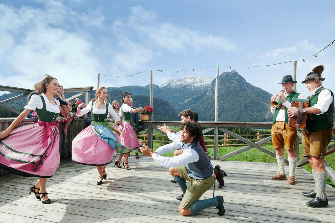 Harvest festival in the Lammertal