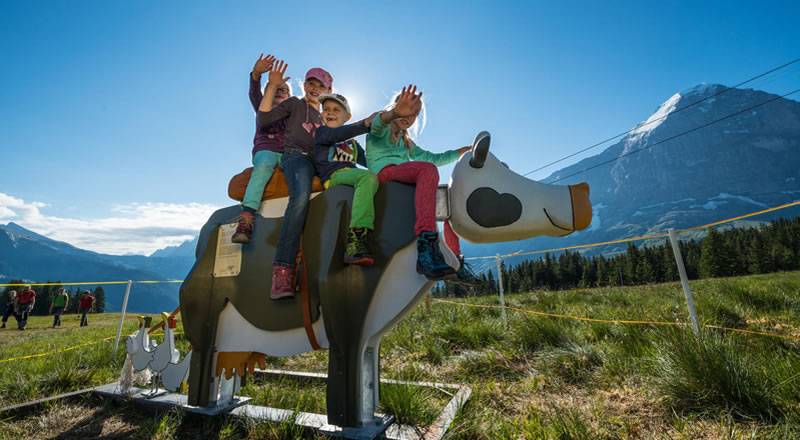 Family vacation in Grindelwald Switzerland