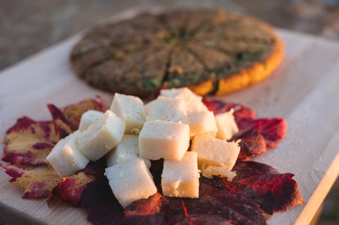 Genuine regional cuisine in Goriška Brda, Slovenia