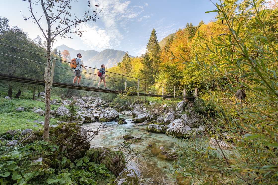 Escursione autunnale in Slovenia, Sentiero Alpe Adria