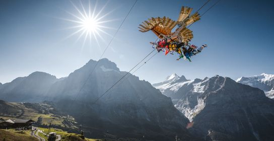 Alpen Erlebnis Grindelwald First Flieger