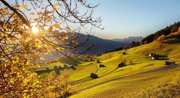 Herbstwanderung auf dem Liechtensteinweg