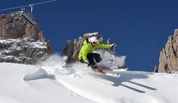 Ski slopes in South Tyrol_Powder snow 