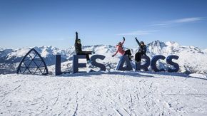 Skigebiet Les Arcs, Insta Fotopoint