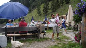 Südtirol Wanderurlaub, auf gehts zur Prantacher Alm
