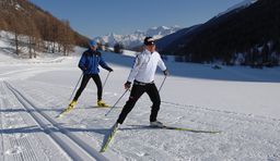 Cross country skiing in South Tyrol