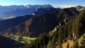 Ammertal in den deutschen Alpen