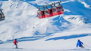 Skigebiet Val Thorens, höchster Skiort Europas
