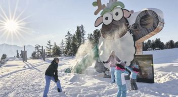 Ponudba zimskih počitnic z otroškim smučarskim tečajem v Ötztalu