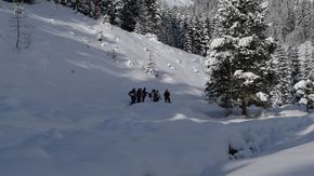 Frankreich_Alpen_Schneeschuh_wandern