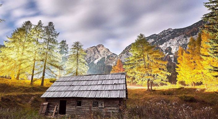 Les plus beaux points de vue de Slovénie, points de vue photographiques en automne