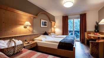 Traumhafte Zimmer im Alpwellhotel Burggräfler bei Meran