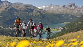 Mountainbike fahren in der Schweiz