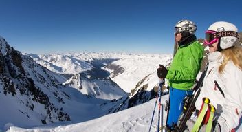 Skifahren Tirol Skigebiet Kaunertaler Gletscher