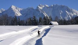 Winter vacation in the mountains_Karwende Alps_Deutschlandl