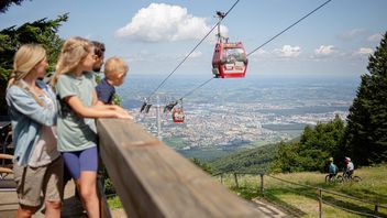 Urlaub Slowenien Pohorje Gebirge, Seilbahn nach Maribor